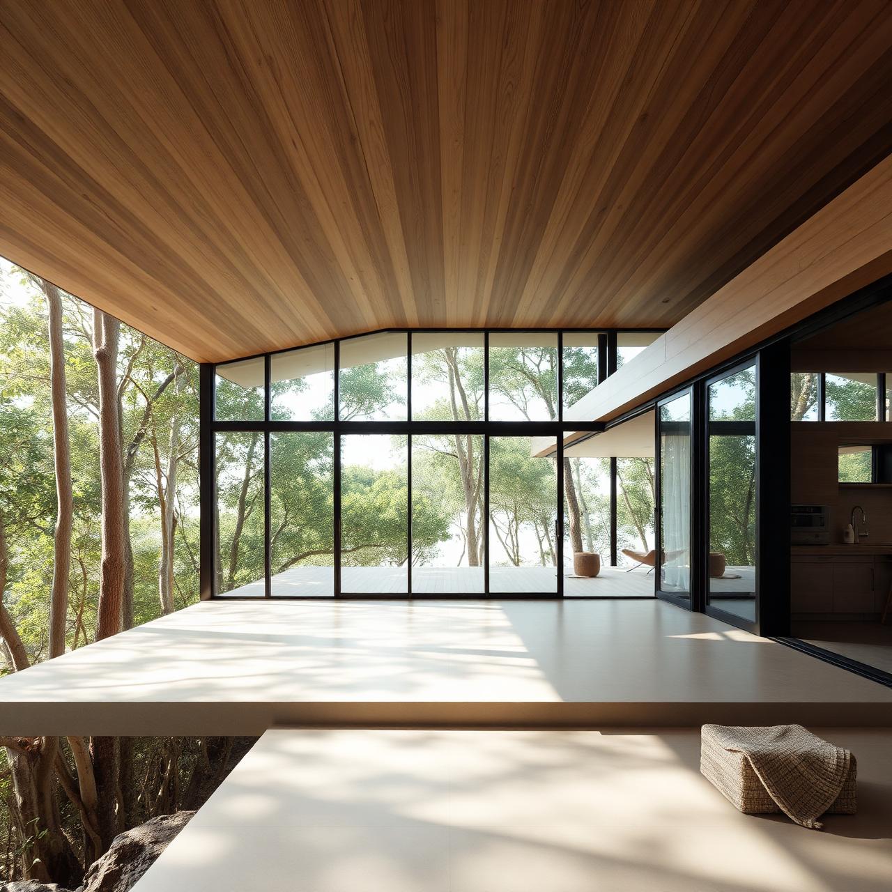 Arquitetura premium integrada à mata atlântica
